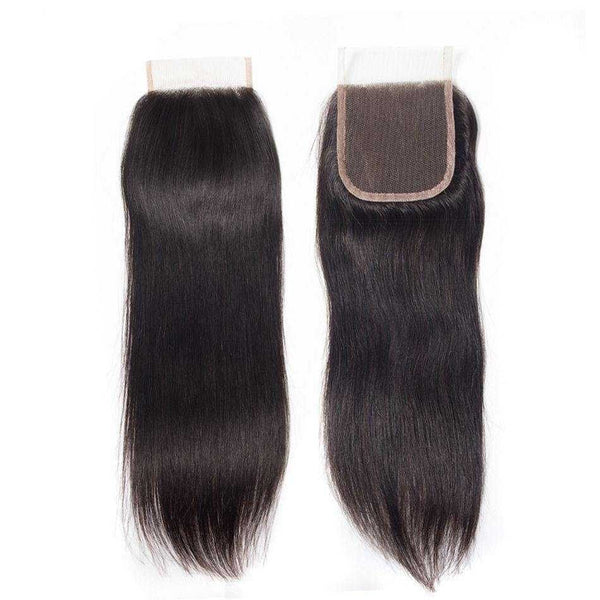 4x4 Closure Lace Straight Hair | Super Virgin Hair | Smooth, Sleek Straight Hair Extensions for a Natural Look and Long-Lasting Style