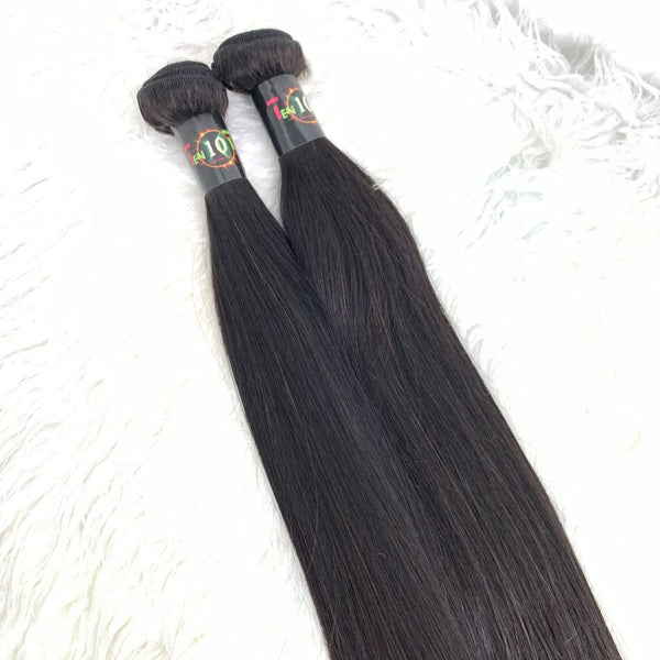 Straight Hair Bundles | Super Virgin Hair | Premium Quality Straight Hair Extensions for Smooth, Sleek, and Long-Lasting Styles